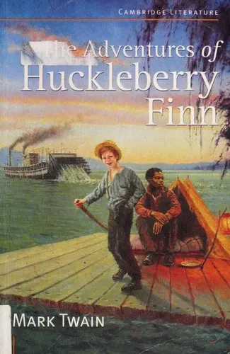 Cover of Adventures of Huckleberry Finn by Mark Twain