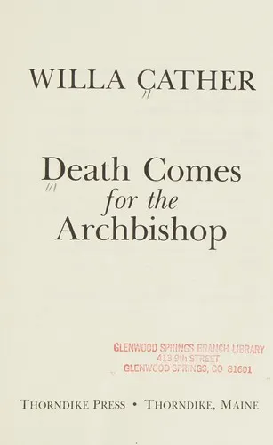 Cover of Death Comes for the Archbishop by Willa Cather