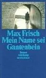 Cover of Gantenbein by Max Frisch