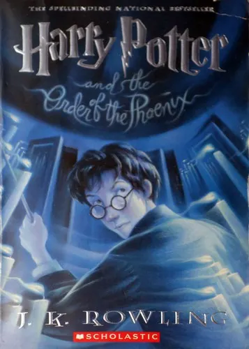 Cover of Harry Potter and the Order of the Phoenix by J. K. Rowling