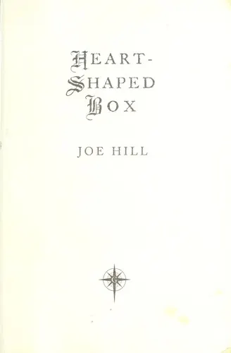 Cover of Heart-Shaped Box by Joe Hill
