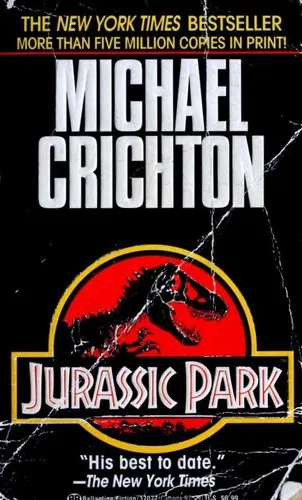 Cover of Jurassic Park by Michael Crichton