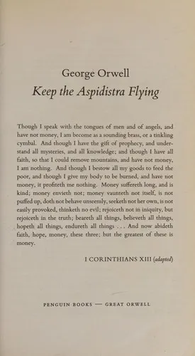 Cover of Keep the Aspidistra Flying by George Orwell