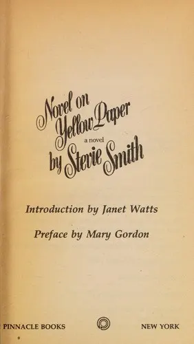 Cover of Novel on Yellow Paper by Stevie Smith