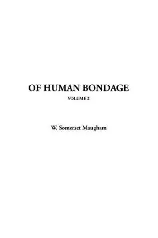 Cover of Of Human Bondage by William Somerset Maugham