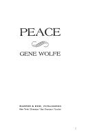 Cover of Peace by Gene Wolfe