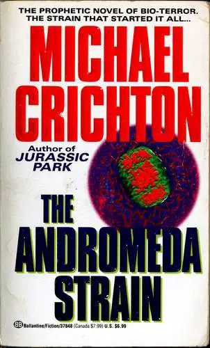 Cover of The Andromeda Strain by Michael Crichton