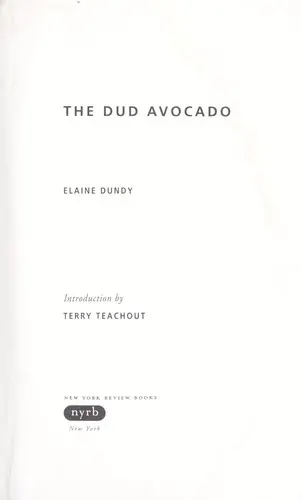 Cover of The Dud Avocado by Elaine Dundy
