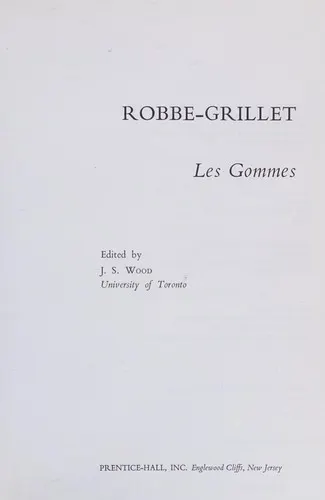 Cover of The Erasers by Alain Robbe-Grillet
