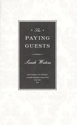 Cover of The Paying Guests by Sarah Waters
