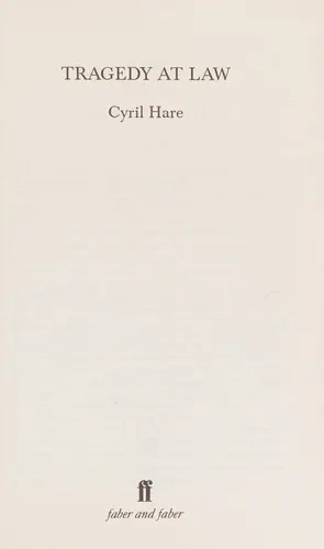 Cover of Tragedy at Law by Cyril Hare