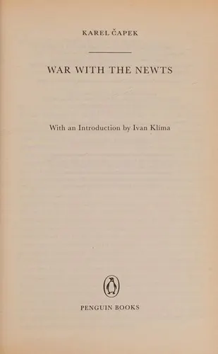 Cover of War with the Newts by Karel Čapek